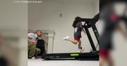 #dziejesiewsporcie: ten film podbija internet. 6-latek szaleje na bieżni mechanicznej