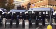 Protesty w Warszawie. Policja otoczyła Nowogrodzką