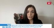 Strajk kobiet we Wrocławiu. Reakcja posłanki PiS Magdaleny Sroki na szokujące wideo