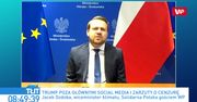 Donald Trump zablokowany na TT i FB. Jacek Ozdoba: to absolutny skandal