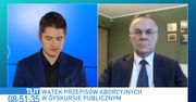 Aborcja. Jarosław Sellin tłumaczy stanowisko rządu ws. wyroku TK