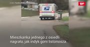 Listonosz kontra indyk. Nagranie to hit internetu