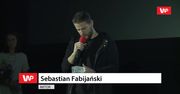 Sebastian Fabijański odbiera nagrodę w Łodzi