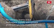 Remontują drogę. Pod powierzchnią kryła się konstrukcja sprzed 600 lat