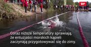 Zjechali do Kaliningradu. Woda miała tylko 12 stopni