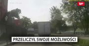 Myślał, że przejedzie. Kierowca mocno się przeliczył