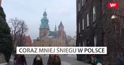 Coraz mniej śniegu w Polsce