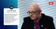Nieoczekiwane wsparcie dla Andrzeja Dudy. Michał Kamiński: w tej sprawie zasługuje na pochwałę