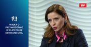 Joanna Mucha zrezygnuje ze startu na szefa PO? Wymowna sugestia