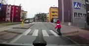 Potrącił dziecko na przejściu dla pieszych. Mamy nagranie