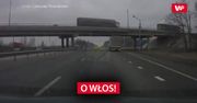 O włos! Nagranie z autostrady w Rosji