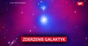 Potężna kolizja galaktyk