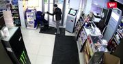 Z mopem na złodzieja. Rozpaczliwa interwencja na stacji benzynowej