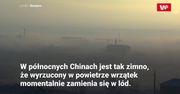 Rekordowo niskie temperatury w Chinach