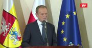 Donald Tusk w Białymstoku. Polityk "wbił szpilę" obozowi rządzącemu