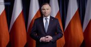 Prezydent Andrzej Duda wygłasza orędzie