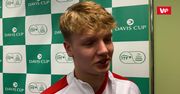 Puchar Davisa. Maks Kaśnikowski: Zawsze chciałem dostąpić zaszczytu gry w kadrze