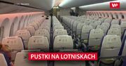Puste lotniska. Koronawirus sieje spustoszenie w branży turystycznej
