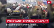 Policjanci kontra strażacy. Koszmarne nagranie obiega świat