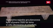 Egipska gra planszowa. Nowe odkrycie naukowca