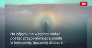 "Anioł" na niebie. Sfotografował niezwykłe zjawisko