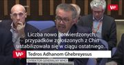 Szef WHO o koronawirusie. "Epidemia może nadal się rozprzestrzenić"