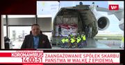 Największy samolot świata w Polsce. Ile kosztował transport i przywieziony sprzęt?