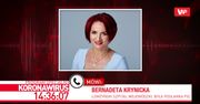 Koronawirus w Polsce. Bernadeta Krynicka podtrzymuje krytyczną opinię: "szpital jest nieprzygotowany"