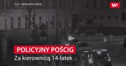 Nocny pościg. Za kierownicą 14-latek