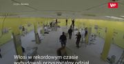 Szpital buduje oddział w 8 dni. Nadzwyczajna sytuacja we Włoszech