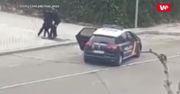 Bieganie w kwarantannie. Hiszpańska policja w akcji