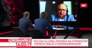 Padło pytanie o testy. Profesor: "kompletna ruina służby zdrowia"