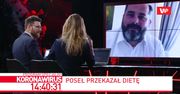 Koronawirus w Polsce. Polityk Lewicy Arkadiusz Iwaniak przekazał szpitalowi w Płocku dietę poselską