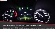Alfa Romeo Giulia Quadrifoglio 2.9 V6 510 KM (MT) - pomiar zużycia paliwa