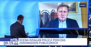 Policja rozbija manifestacje. Balcerowicz: propaganda PiS i prześladowanie