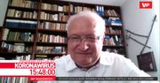 Koronawirus w Polsce. Profesor Krzysztof Simon: wskazywali, że będzie ze mną jak z Donaldem Tuskiem