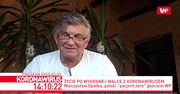 Mieczysław Opałka, polski "pacjent zero" gościem WP