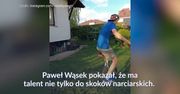 #dziejesiewsporcie: polski skoczek jak cyrkowiec. Paweł Wąsek zachwycił fanów