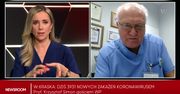 Prof. Simon o wzroście zakażeń koronawirusem