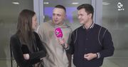 Robert Pasut promuje swoją dziewczynę przed kamerą
