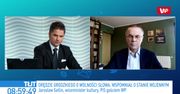 Czarna plansza w TVP przed orędziem Tomasza Grodzkiego. Jarosław Sellin: mała złośliwość