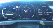 Porsche Taycan Turbo 680 KM - pomiar zużycia energii