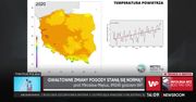 Pogoda. Mapa Polski, która otwiera oczy. "Zima stulecia" i globalne ocieplenie
