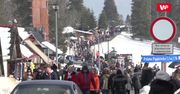 Tłumy na Gubałówce. Maseczki należą do rzadkości