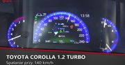 Toyota Corolla 1.2 Turbo 116 KM (MT) - pomiar zużycia paliwa