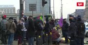 Protest klimatyczny w centrum Warszawy. Centrum zablokowane