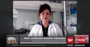 Prof. Szuster-Ciesielska o mobilnych punktach szczepień