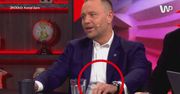 Niezręczny moment w studiu. Mazurek podał Nawrockiemu snusa