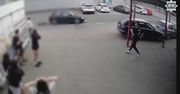 Spowodował wypadek i uciekł. Wszystko się nagrało