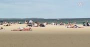 26 stopni i tłumy jak w środku lata. Wideo z plaży